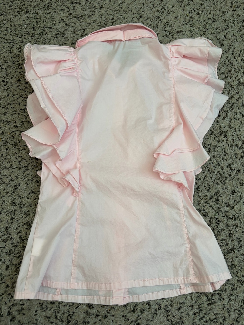 Hot & Delicious Pink Ruffled Top - Picture 4 of 5